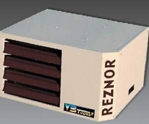 Réchauffeur d'unité Reznor, évent d'alimentation, gaz, allumage par étincelle, 100 000 entrée Btuh Udas100