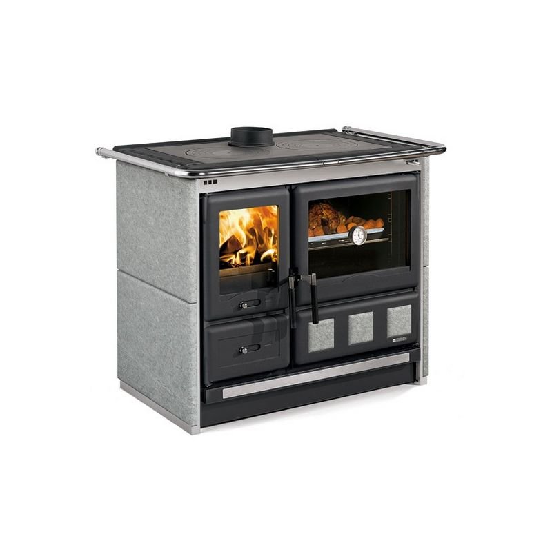 Cuisinière à bois LA NORDICA Cuisinières bois nordica rosa xxl-pierre gris, 8.5
