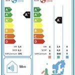 Kältebringer Climatiseur Split – 12000 BTU (3,4 kW) – Avec fonction chauffage, WiFi et App – très silencieux & économe en énergie – kit complet, 5m conduite de frigorigène, R32,… – Image 4